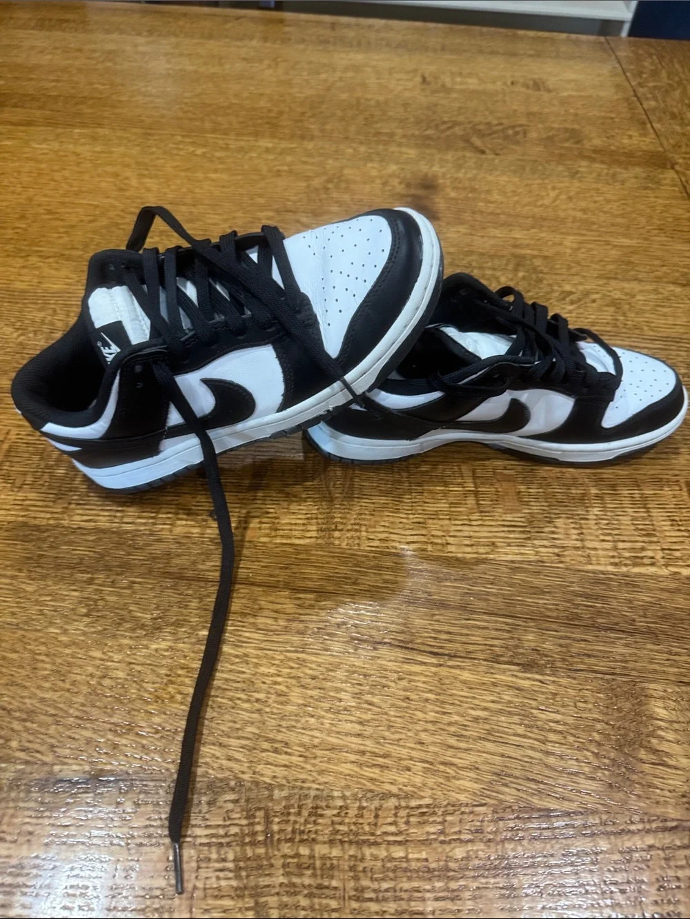 Nike Women’s Black and White Low-Top Sneakers